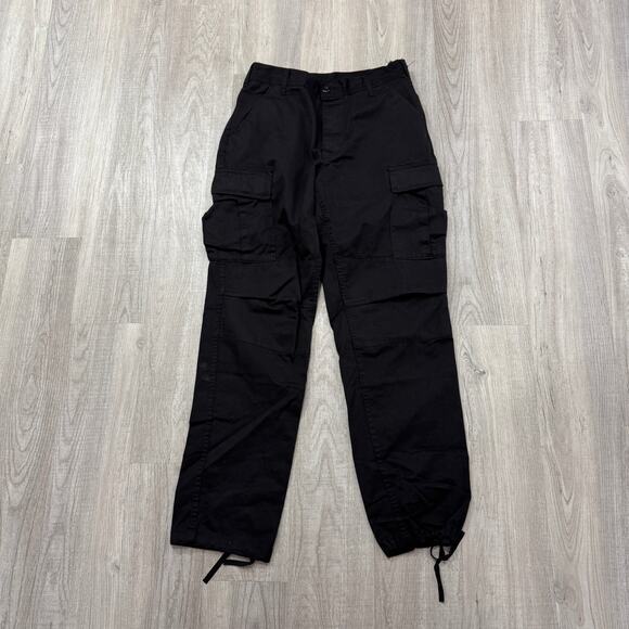 Rothco Military Tactical BDU Fatigue Pants Men's Small Black Utility Army - Picture 1 of 9
